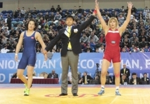 Kazakh Female Wrestler Wins Gold at Asian Wrestling Championship - The  Astana Times