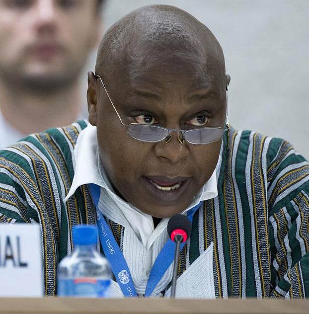 UN Special Rapporteur Maina Kiai. Photo: UN Geneva/Jean-Marc Ferré.