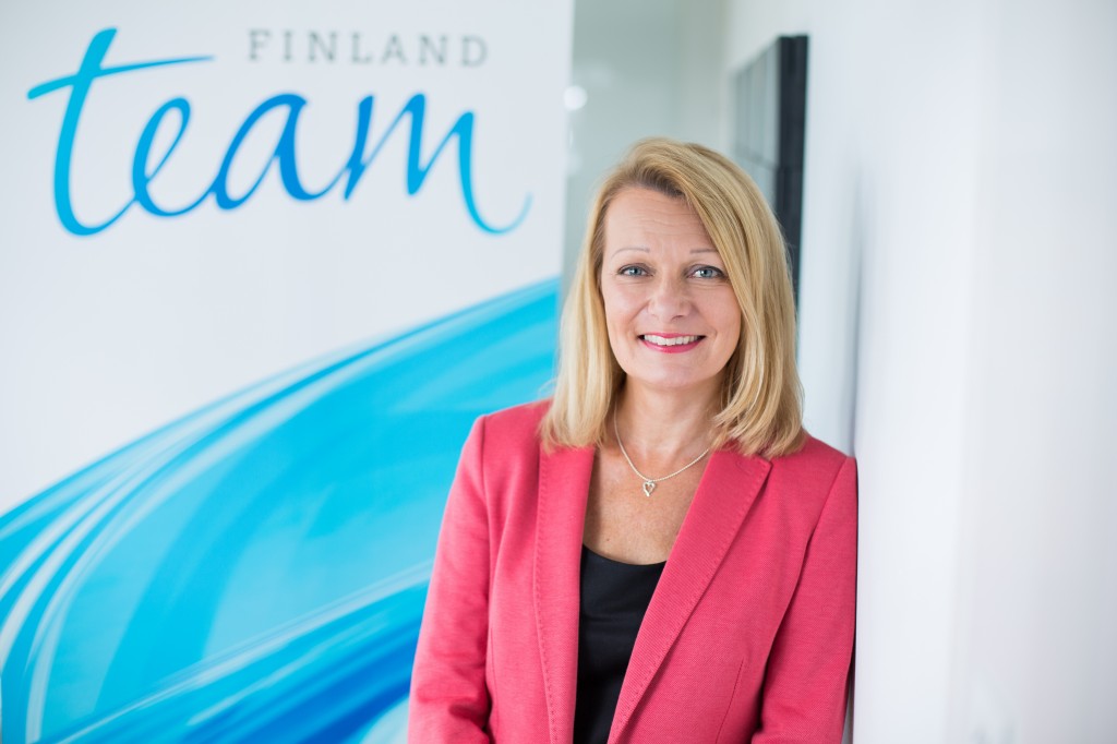Minister for Foreign Trade of Finland Lenita Toivakka.  Photo: Laura Kotila/VNK