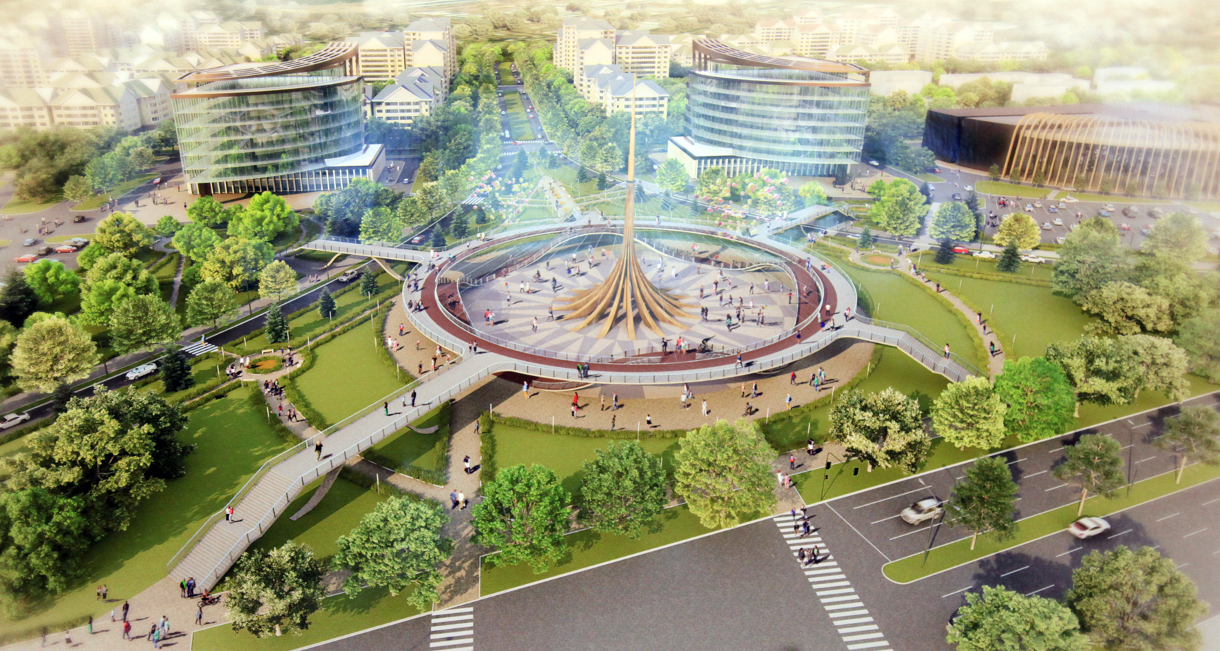Шымкент в будущем. Астана в будущем. Проект города. План города будущего.
