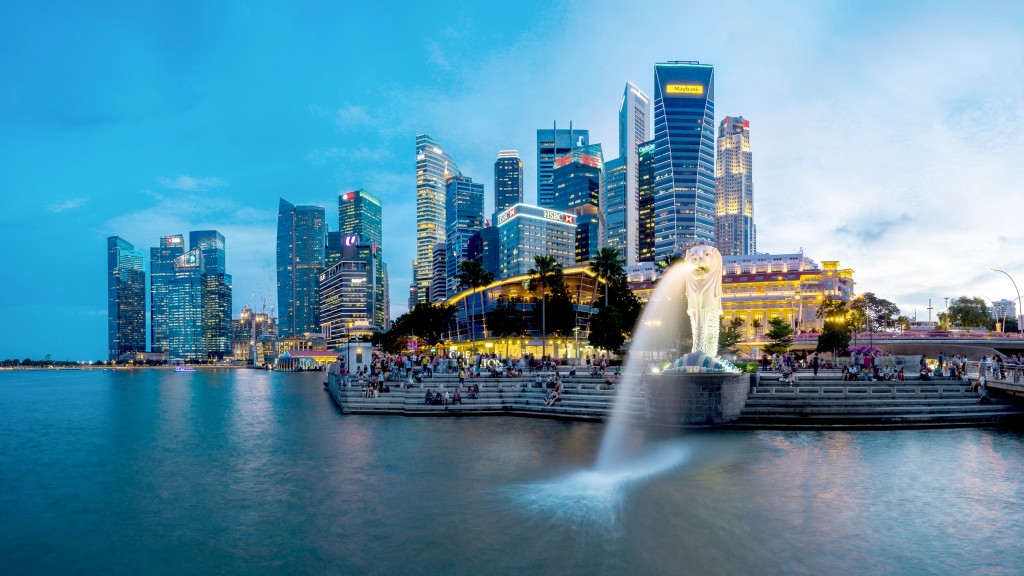 Singapore’s city skyline.