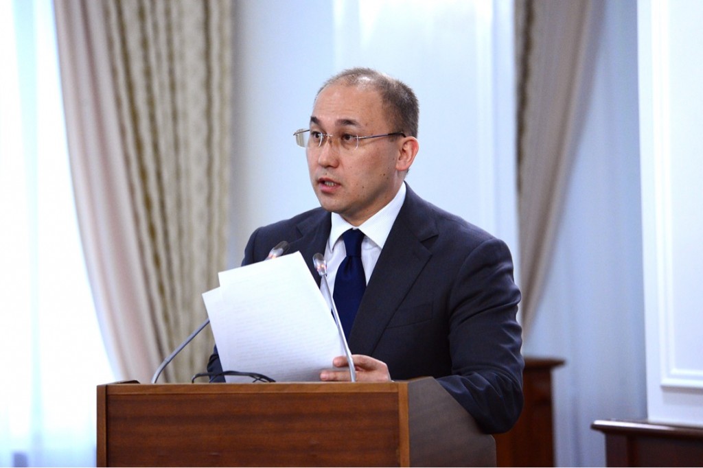 Minister of Information and Communications Dauren Abayev Photo credit Primeminister.kz