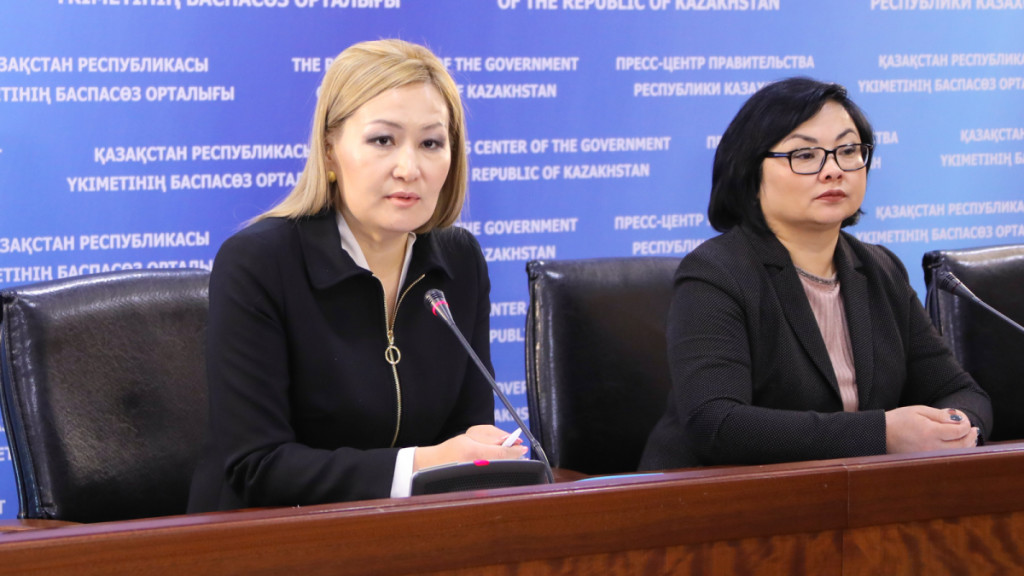 Vice Minister of Education and Science Bibigul Assylova. Photo credit: Primeminister.kz. 