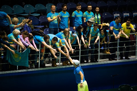 Photo credit: Kazakhstan Tennis Federation press service
