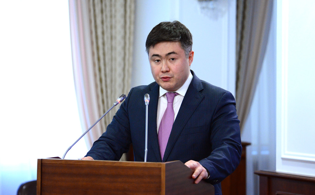 Minister of National Economy Timur Suleimenov. 