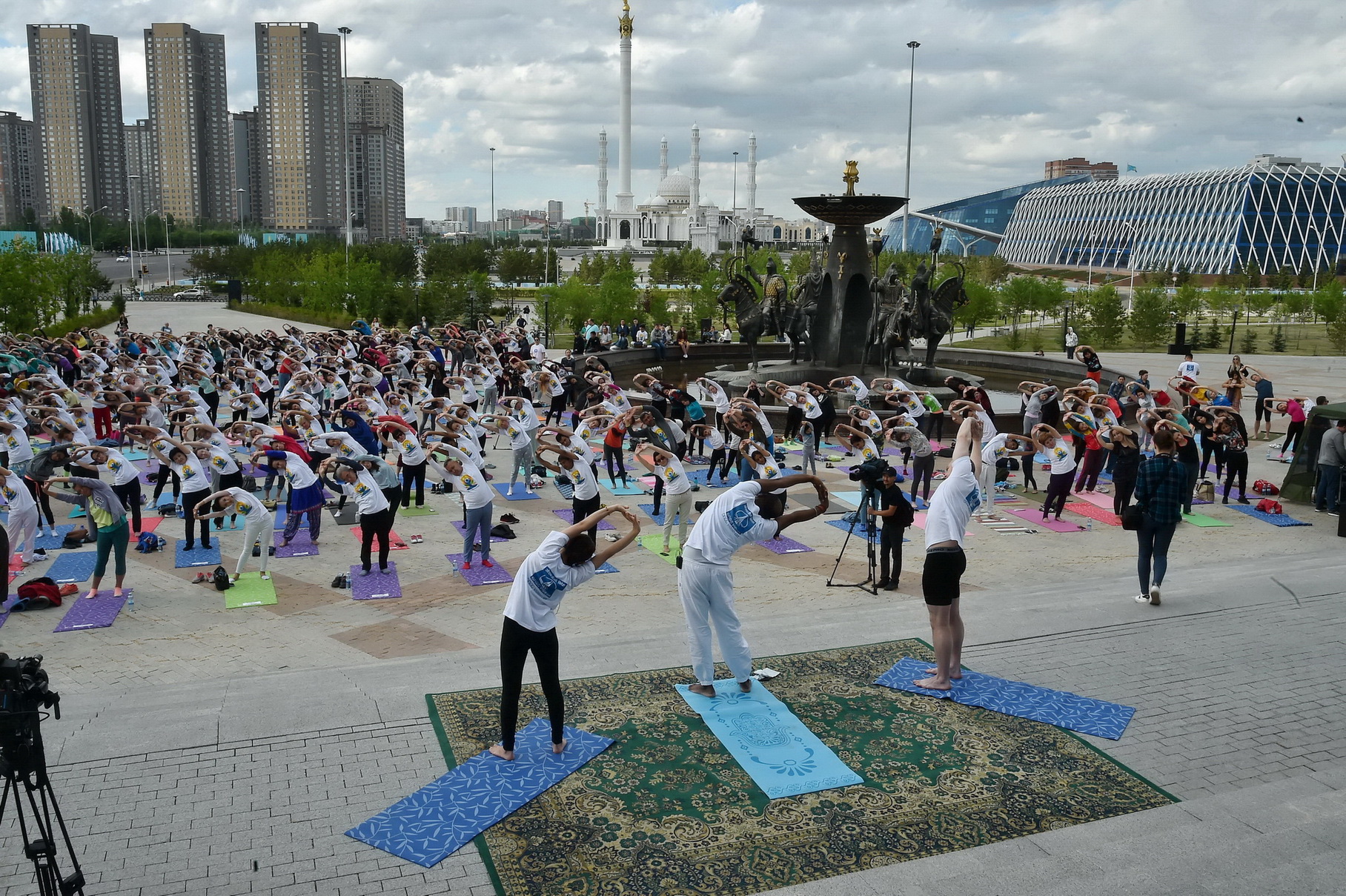 Kazakhstan Celebrates International Yoga Day The Astana Times - 