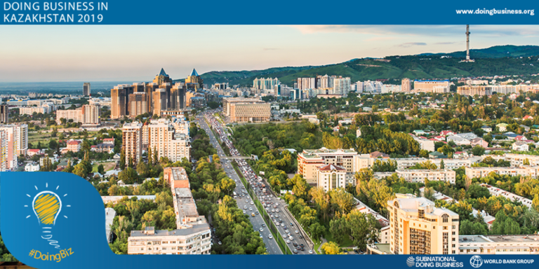 Almaty stays atop World Bank's Subnational Doing Business ...