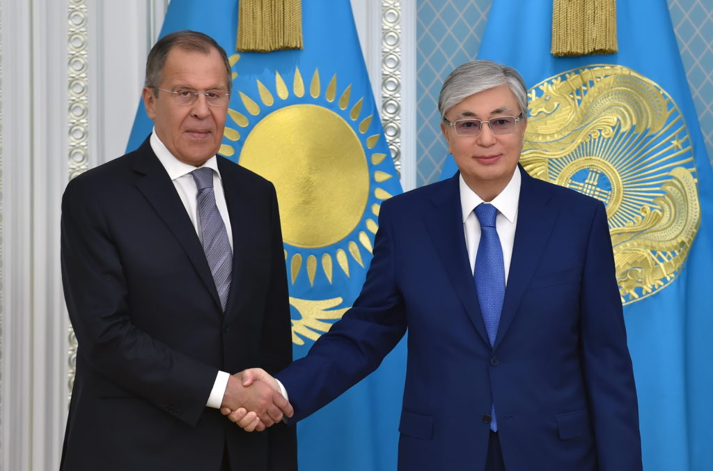 Kazakh President, Foreign Minister meet Russian FM in Nur-Sultan - The ...