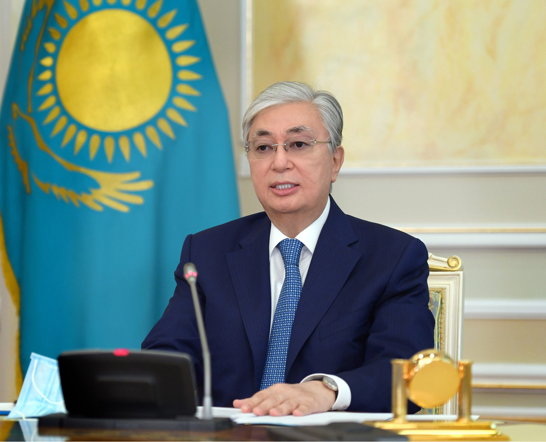 Kazakh President Praises Heroic Actions of Frontline Workers, Reminds ...