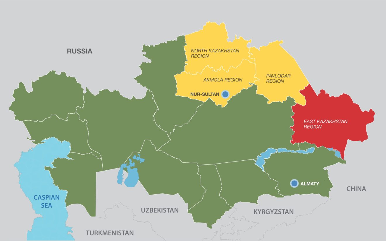 Kazakhstan Introduces New Measures To Clamp Down On State Borders   карты 2 1320x825 