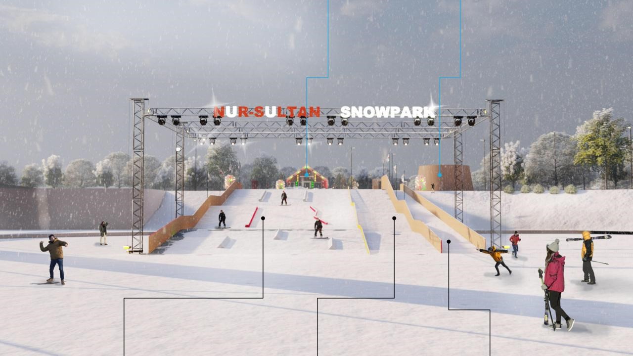 Artificial Ski Slope Opens in NurSultan The Astana Times