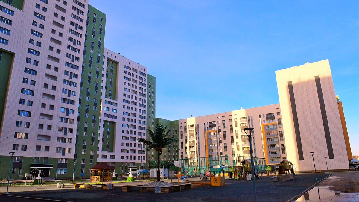 First Modular Housing Building is Unveiled in Kazakh Capital The