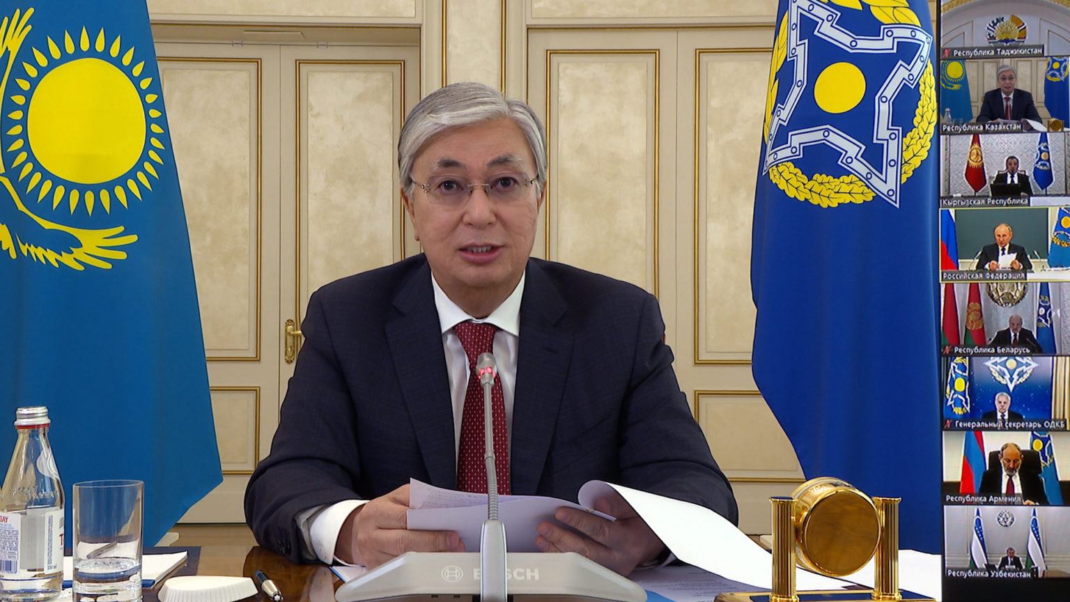 Kazakh President Takes Part in CSTO Collective Security Council Meeting ...