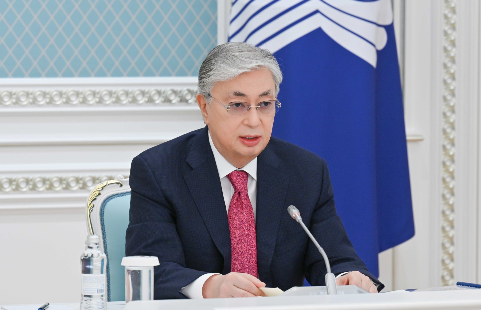 President Tokayev Addresses Heads of Commonwealth of Independent States ...