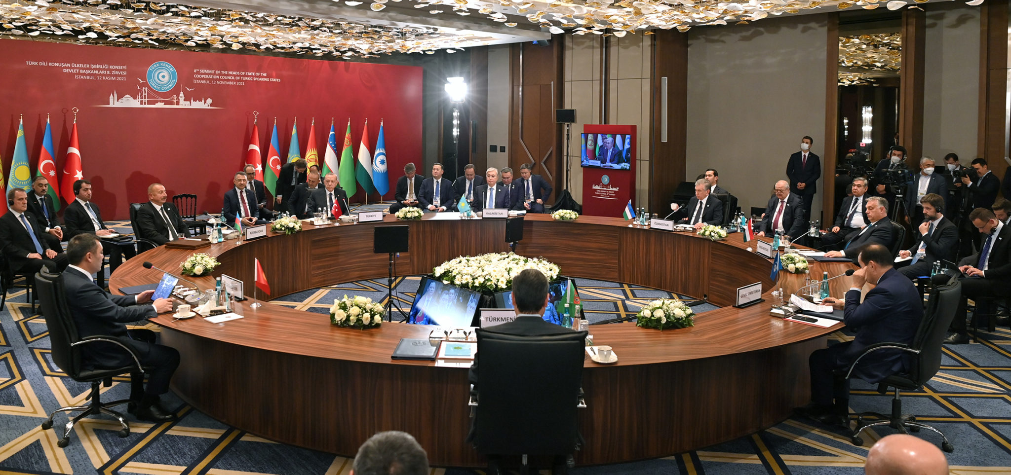 Kazakh President Takes Part in 8th Summit of Cooperation Council of