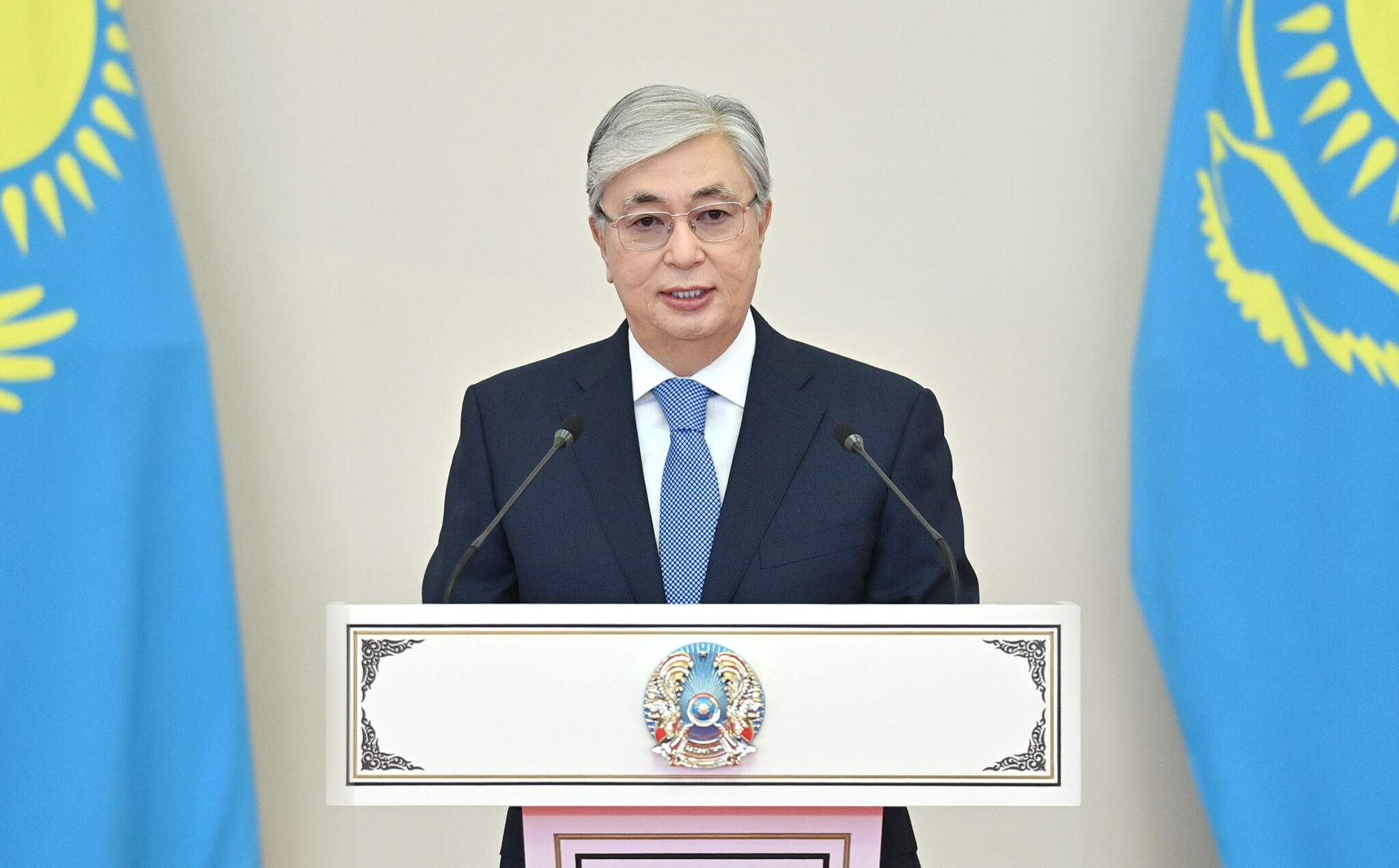 President Tokayev Presents State Awards In Run-up To Independence Day 