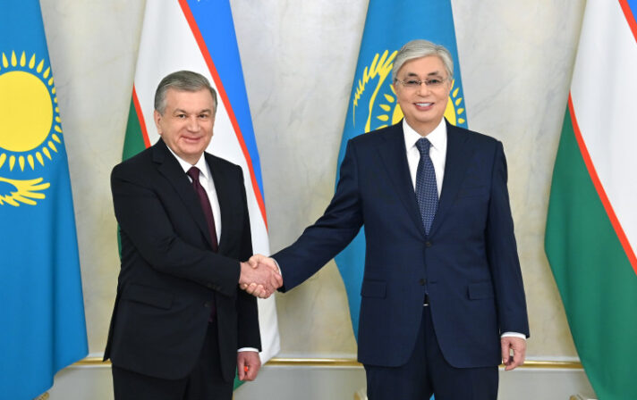 President of Uzbekistan Shavkat Mirziyoyev Visits Kazakhstan to Sign ...