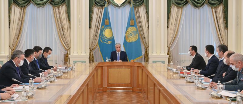 Kazakh President Holds Emergency Meeting Of Security Council - The 