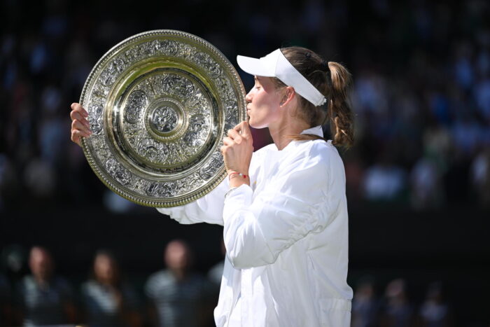 Kazakhstan's Elena Rybakina wins the Wimbledon women's final : NPR