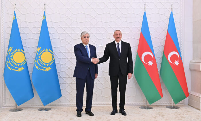 President Tokayev Pays First Official Visit to Azerbaijan to Fortify ...