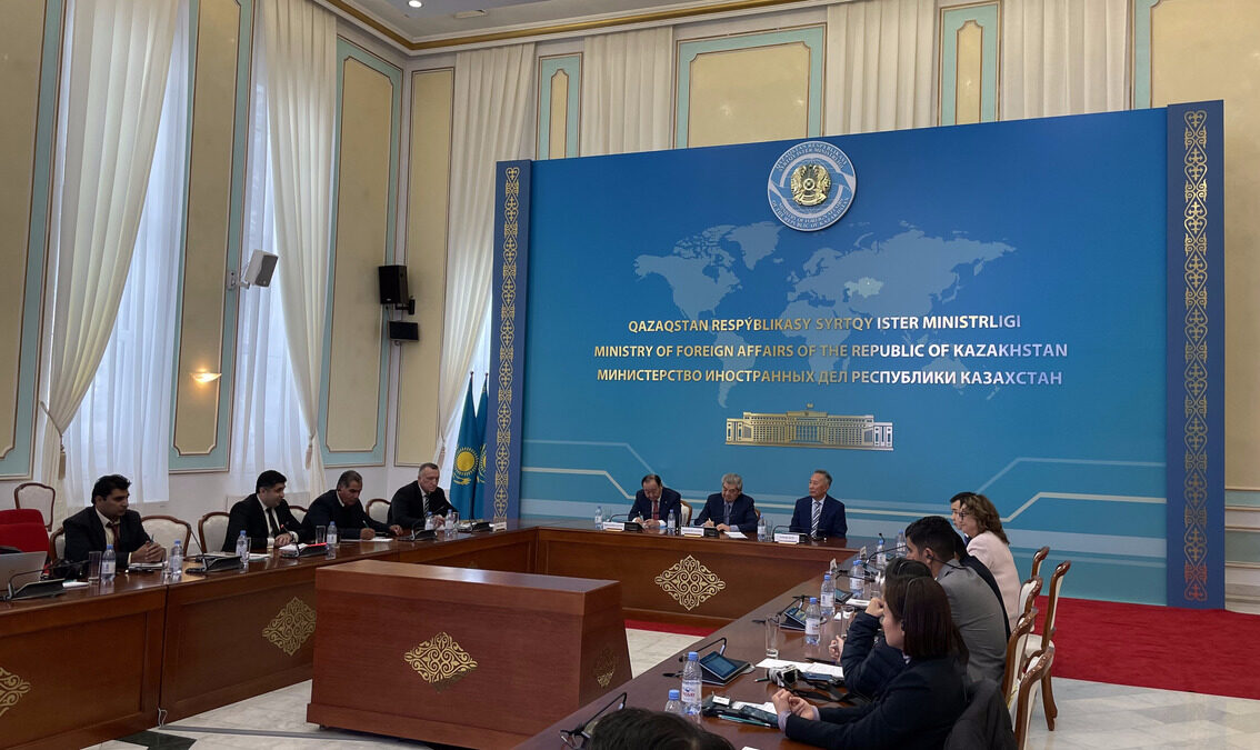 Kazakh Officers Transient Overseas Media Representatives on Current Political Reforms Forward of Presidential Election