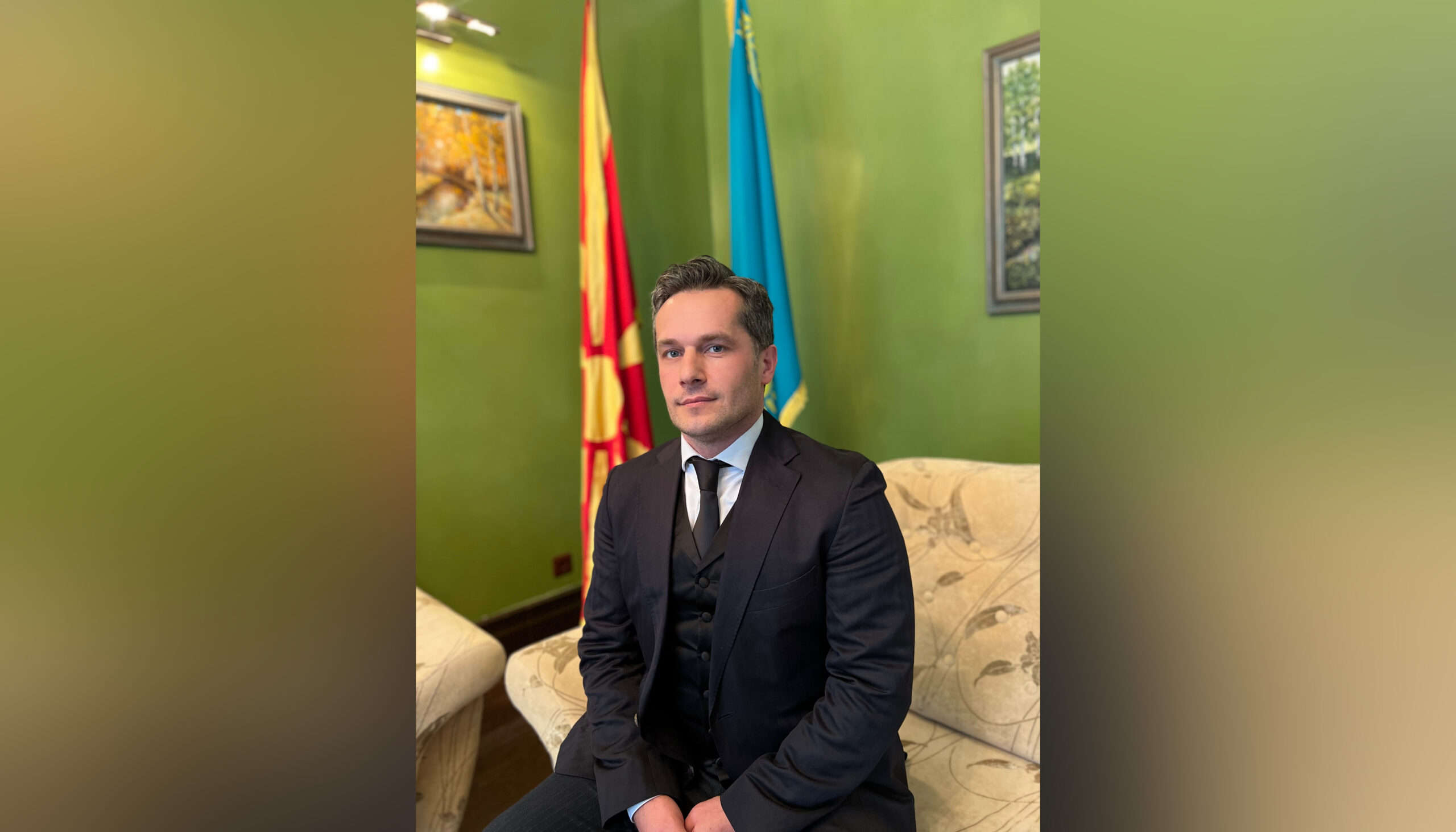 North Macedonia Intends to Strengthen Economic Cooperation with Kazakhstan, Says Ambassador Limani