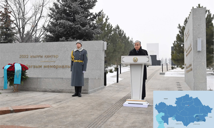 Президент Казахстана открыл мемориал жертвам январских событий в Алматы - Bizmedia.kz