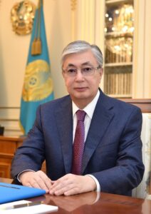 President of Kazakhstan Kassym-Jomart Tokayev.