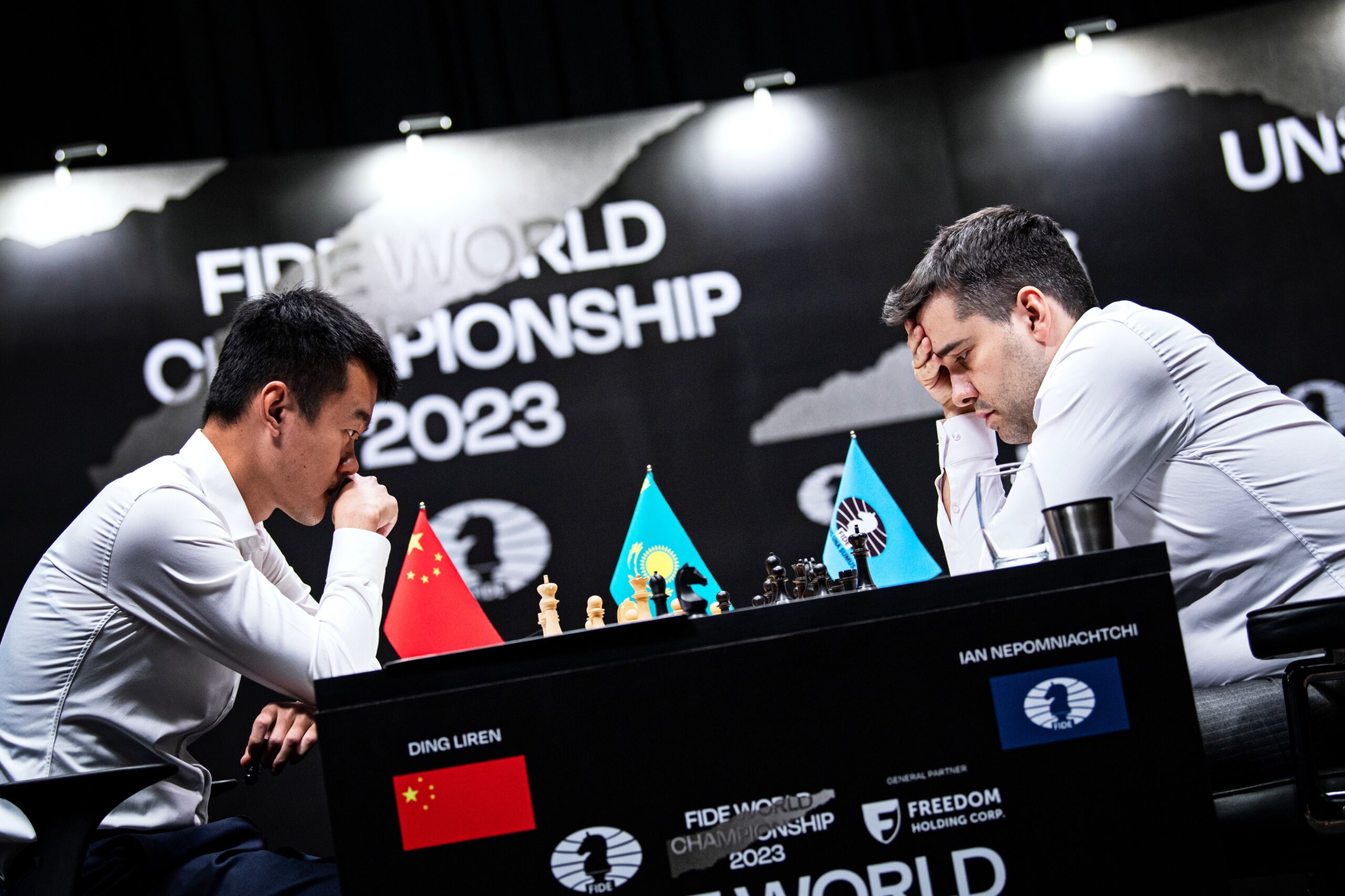 World Chess Championship 2023 Game 8 As It Happened: Ding