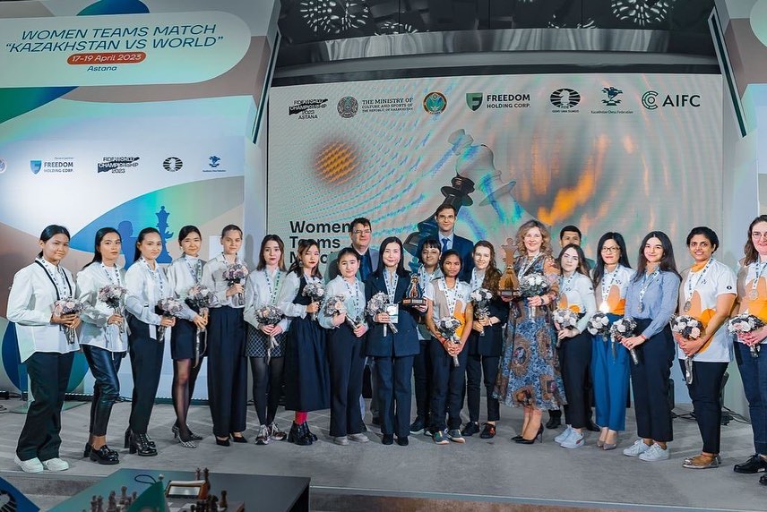 Kazakh Women's Team Finishes Fifth at World Chess Olympiad in India - The  Astana Times