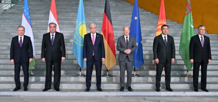 Tokayev, Heads of Central Asian States Meet with German Chancellor in ...