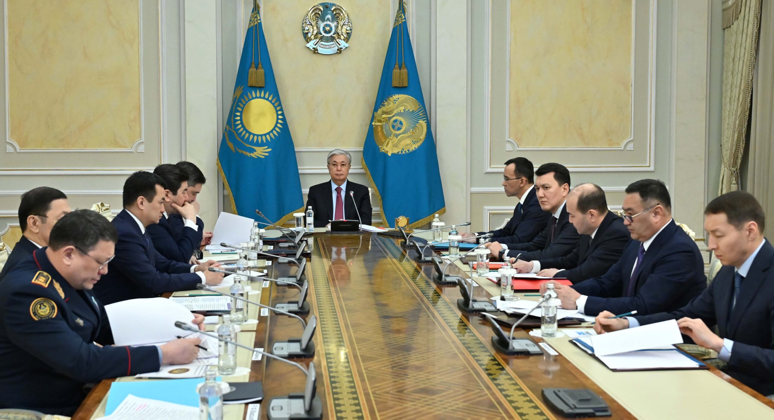 President Tokayev Chairs Key Meeting on Enhancing National Security ...