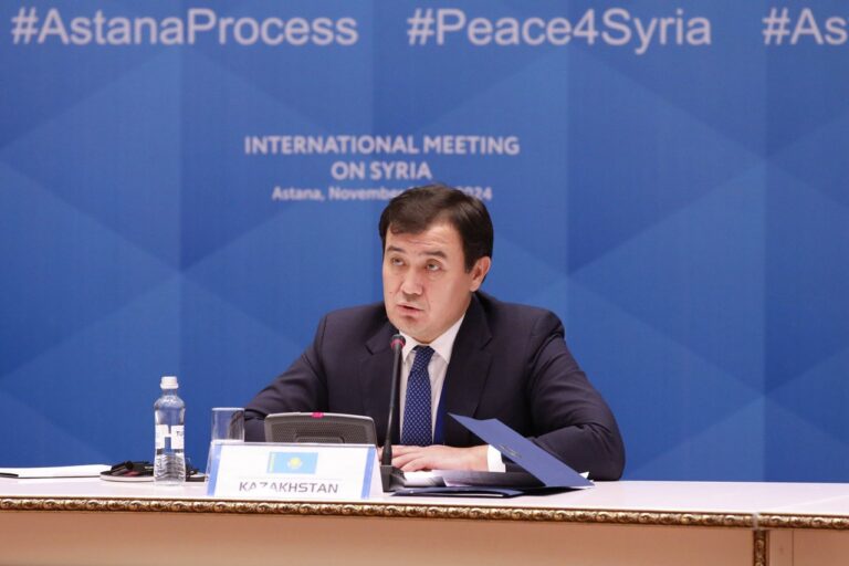 Astana Format Guarantors Urge Peace and Humanitarian Aid in Middle East ...