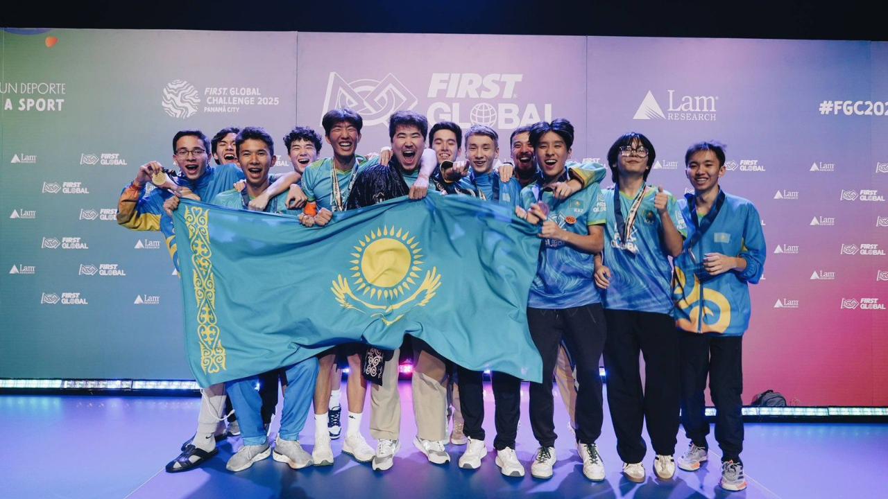 Kazakhstan Makes History with Fourth Straight Victory at Global Robotics Olympiad in Panama