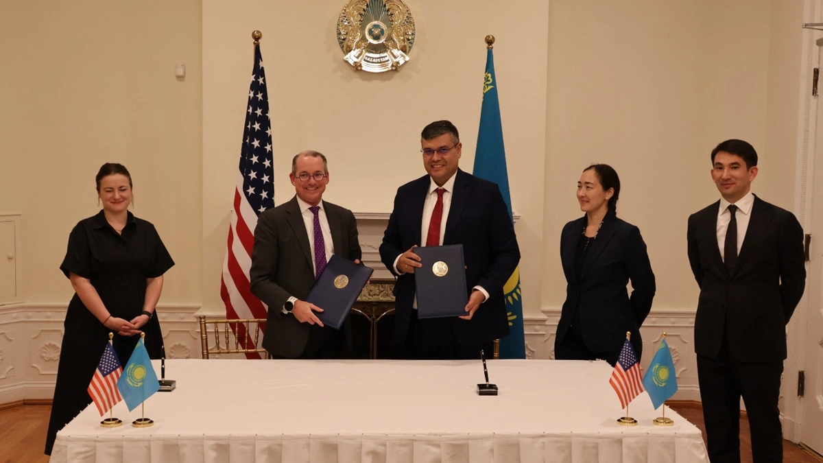 Kazakh National Bank and Visa Sign First Agreement Under C5+1 Summit Framework