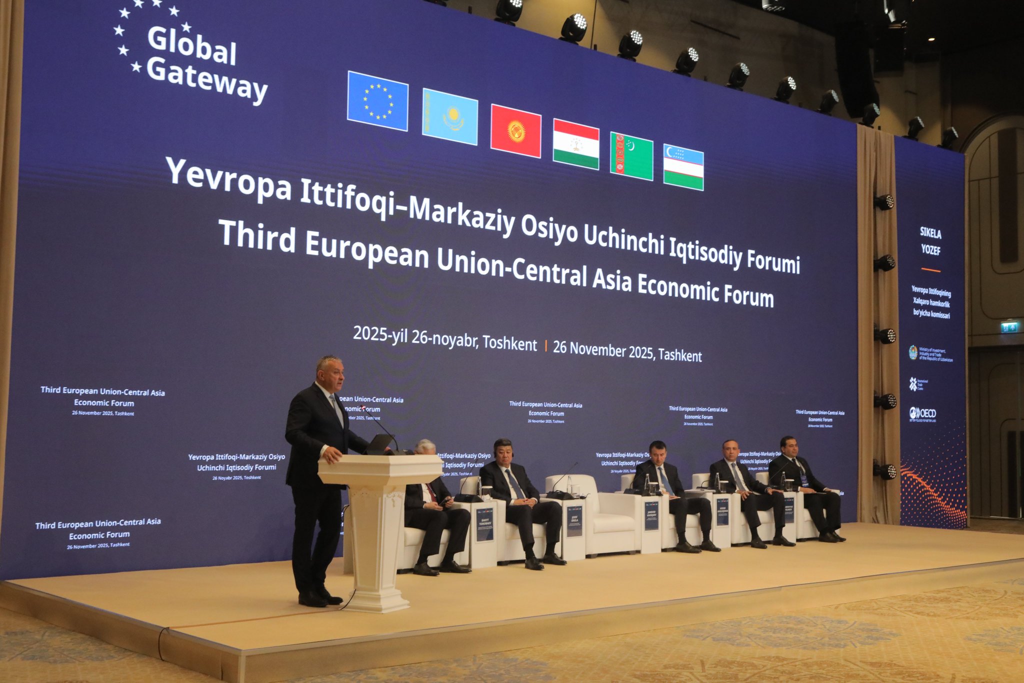 Tashkent Hosts EU-Central Asia Economic Forum 