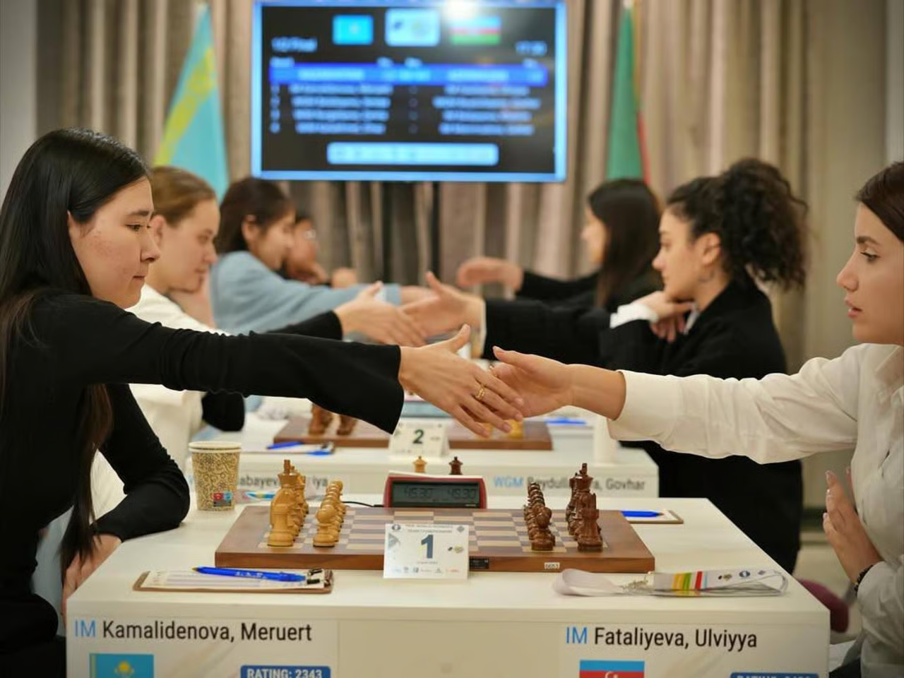 Kazakhstan Places Fourth at Global Team Chess Championship, Earns Three Individual Medals