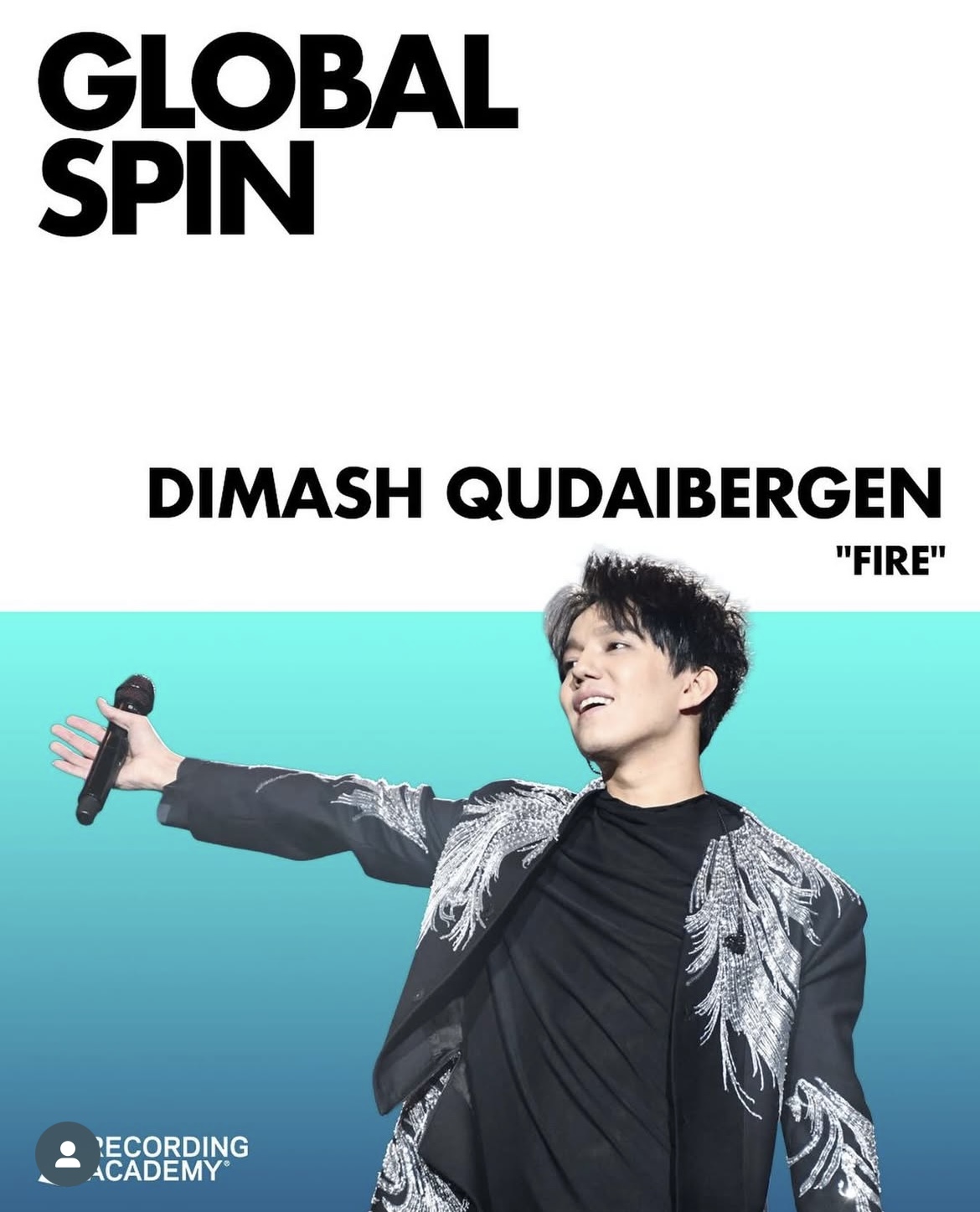 Dimash Qudaibergen Premieres Song on GRAMMYs Global Spin Project