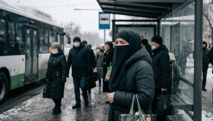 Kazakhstan Tightens Public Safety Rules With Face-Covering Clothing Ban