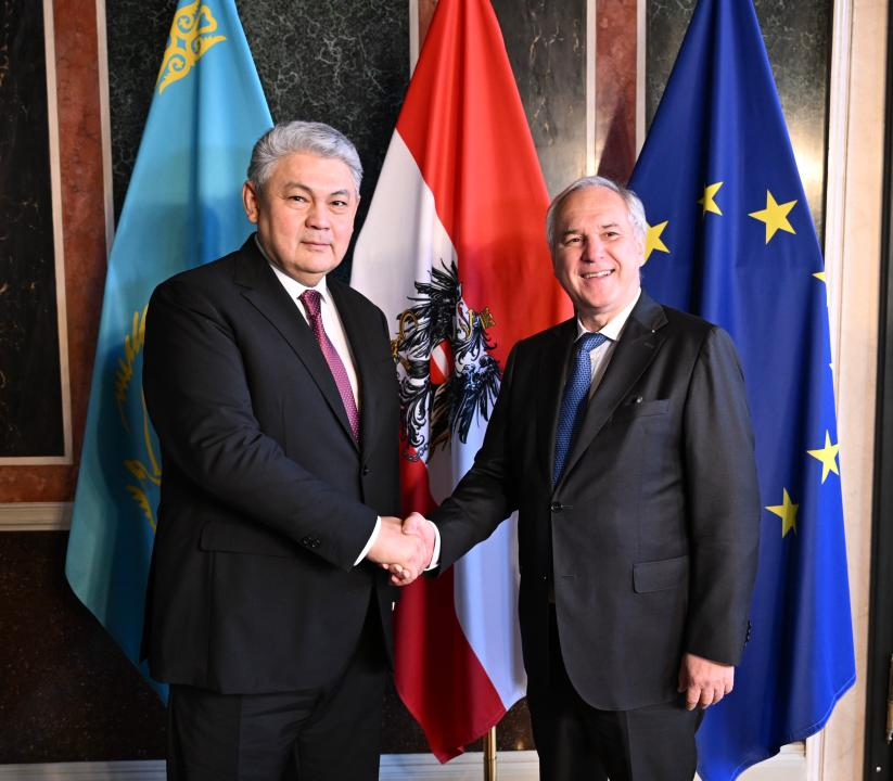 Kazakhstan, Austria Agree to Deepen Strategic Partnership, Expand Parliamentary and Investment Cooperation