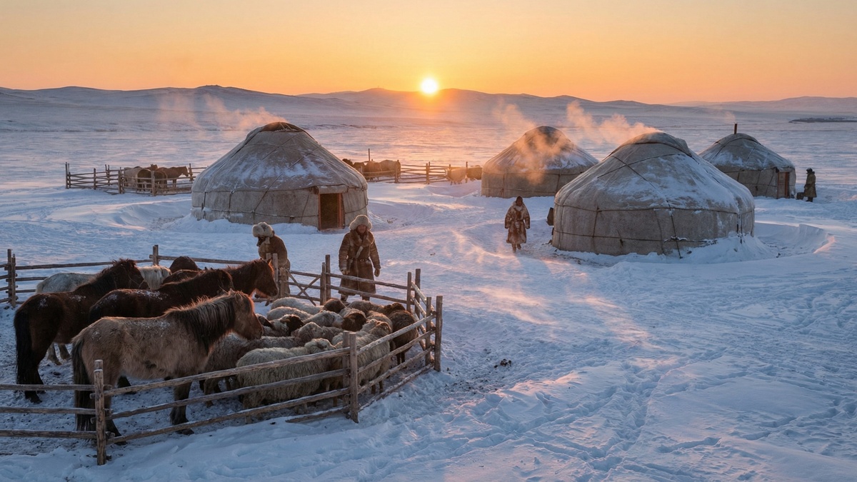 How Nature Shaped Life In Kazakh Steppe In Winter The Astana Times