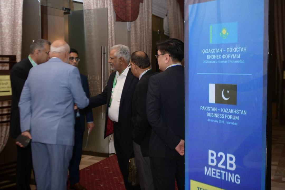Kazakhstan and Pakistan Aim to Raise Bilateral Trade to $1 Billion
