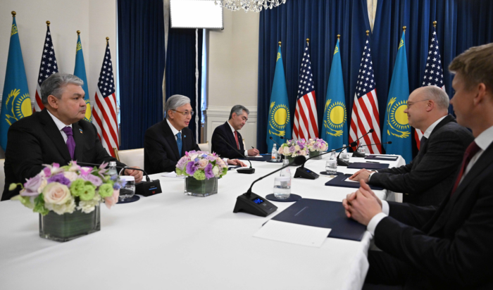 Tokayev Meets US Business and Financial Leaders During Washington Visit