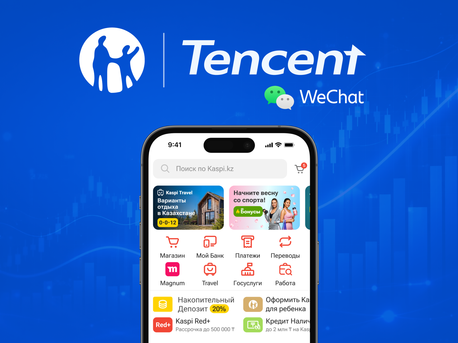 Tencent Invests in Kaspi.kz with Mikheil Lomtadze and U.S. Investors