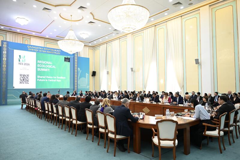 Kazakhstan Briefs Diplomats on Regional Environmental Summit in Astana