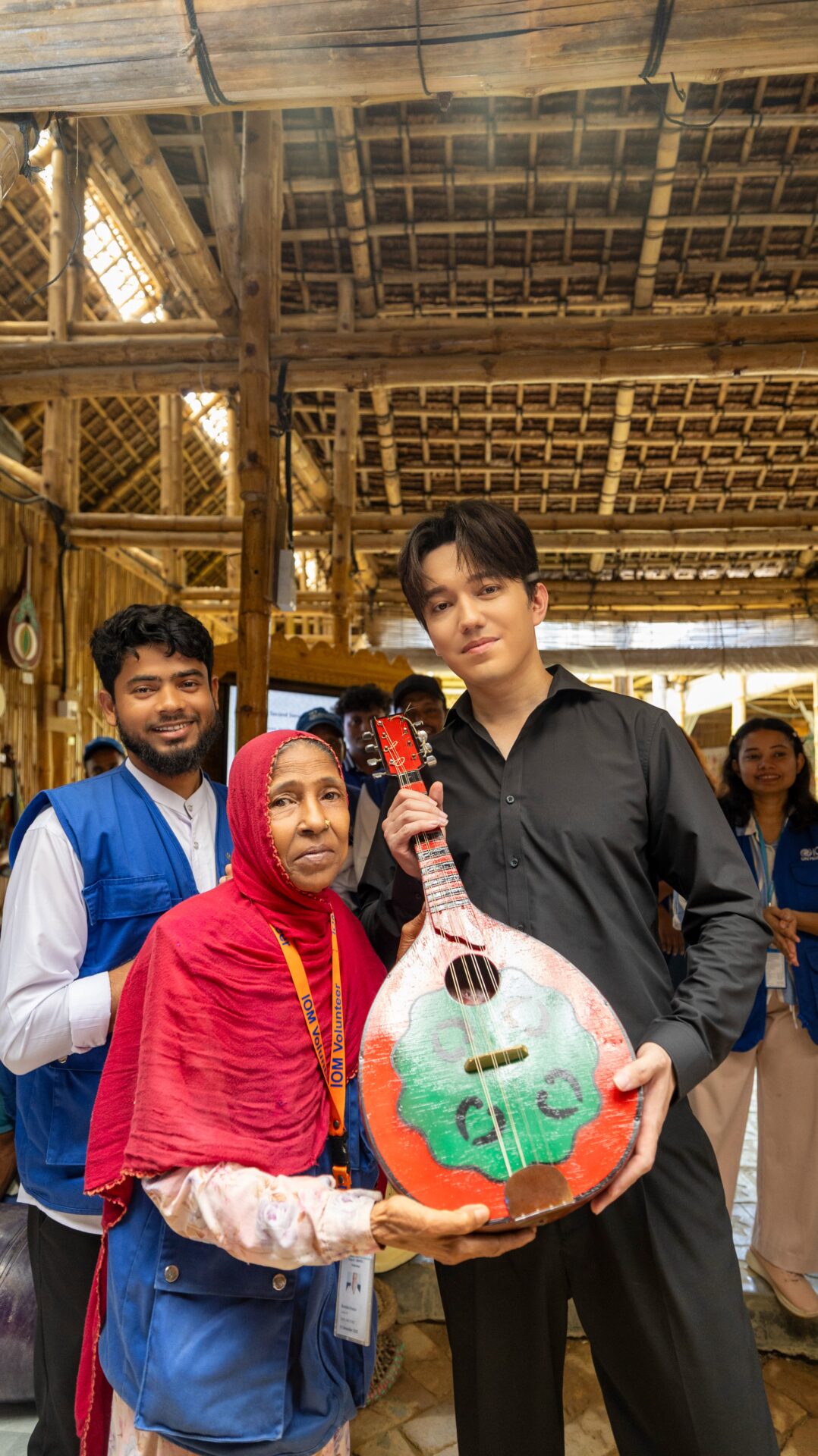 Dimash Kudaibergen Visits Rohingya Cultural Center During UN Humanitarian Mission in Bangladesh