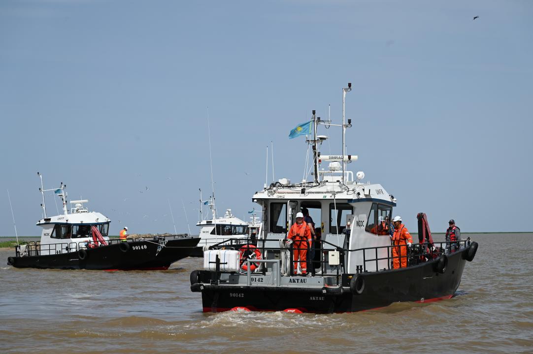 Kazakhstan Strengthens Caspian Emergency Response Infrastructure
