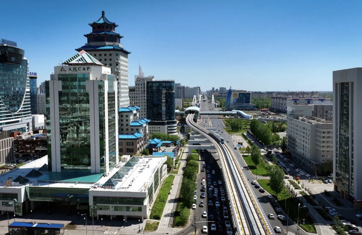 Astana LRT Carries Over 2 Million Passengers in First Full Month