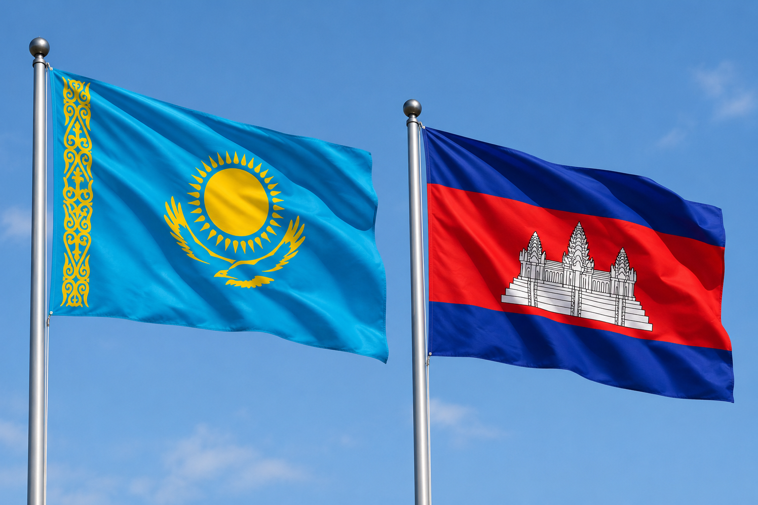 Kazakhstan and Cambodia Aim to Boost Trade, Agriculture and Transport Ties